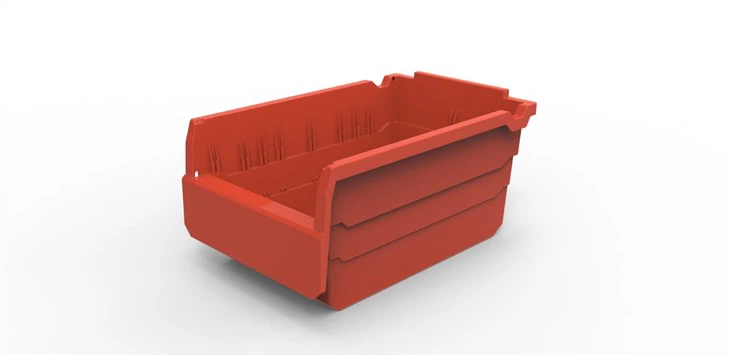 Stackable Plastic Shelf Bins