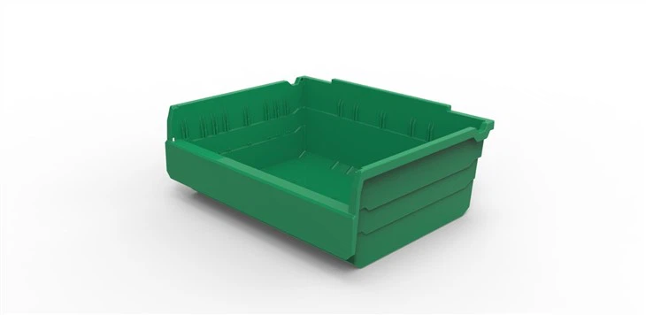 Stackable Plastic Shelf Bins